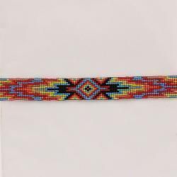M&amp;F Hatband Stretch Beaded Hatband - Multi Color