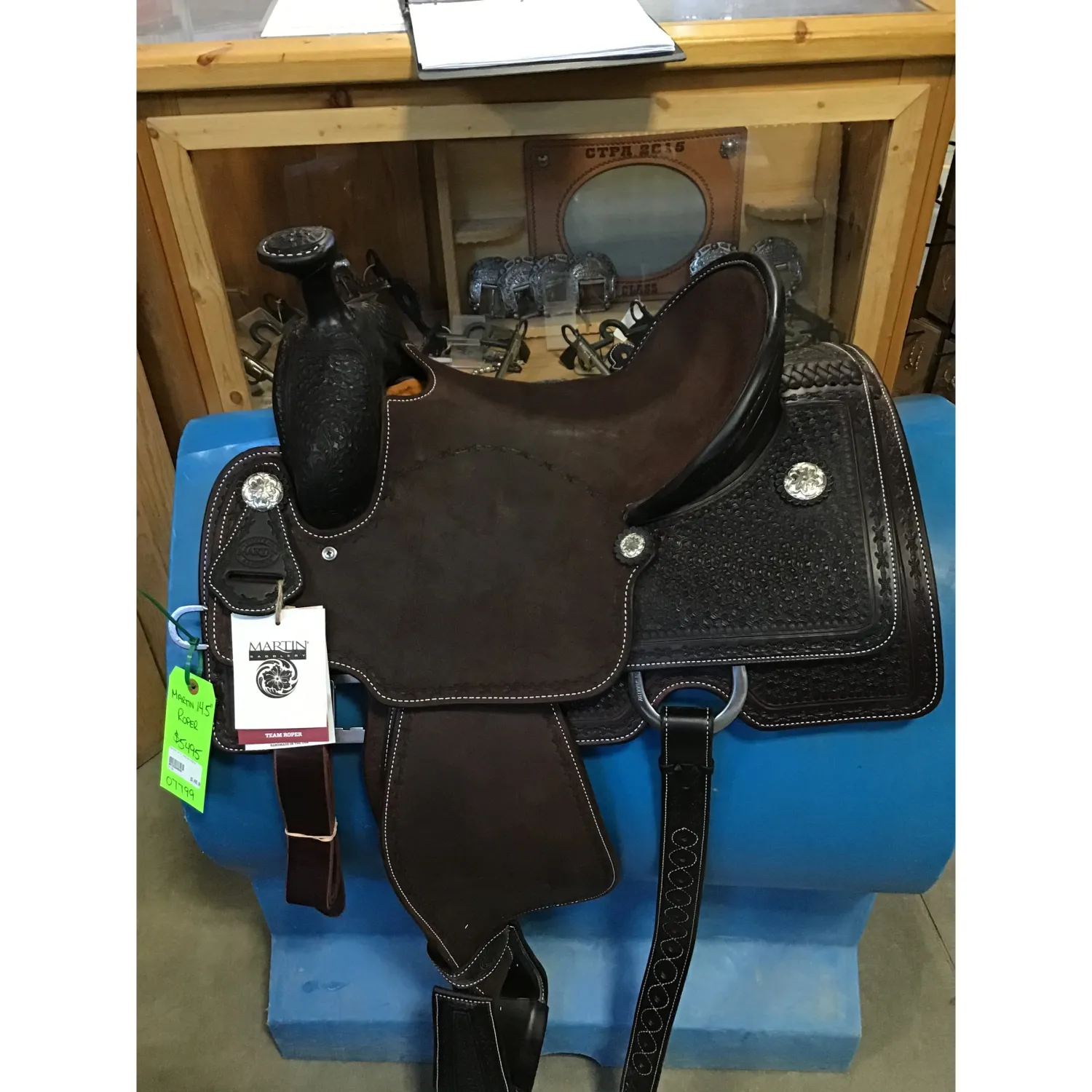 Martin 14.5" Roping Saddle-2