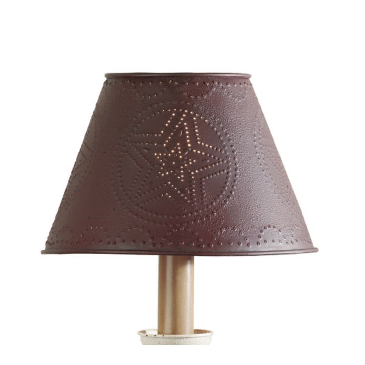 Metal Star Shade 12" - Red