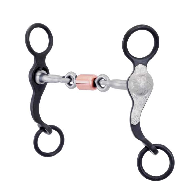Metalab Santa Fe Flower 4-1/2" Twist Dog Bone Bit - Pony