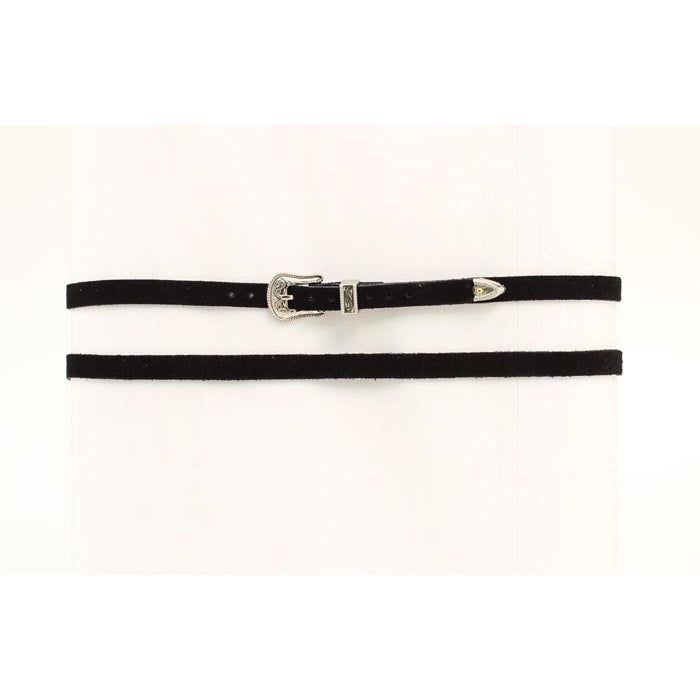 M&amp;F Suede Hat Band - Black