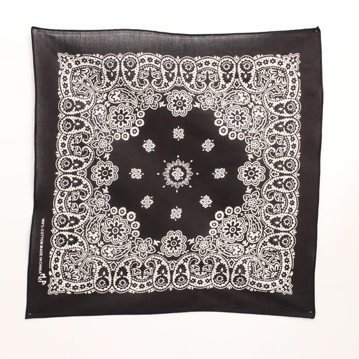 M&amp;F Traditional Fashion Bandana - Black