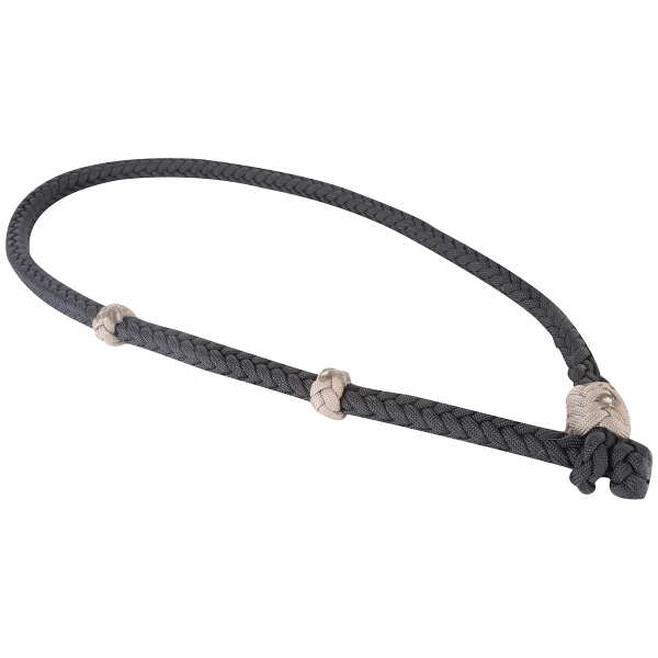 Martin Calf Roping Neck Rope Square Braid Black tan