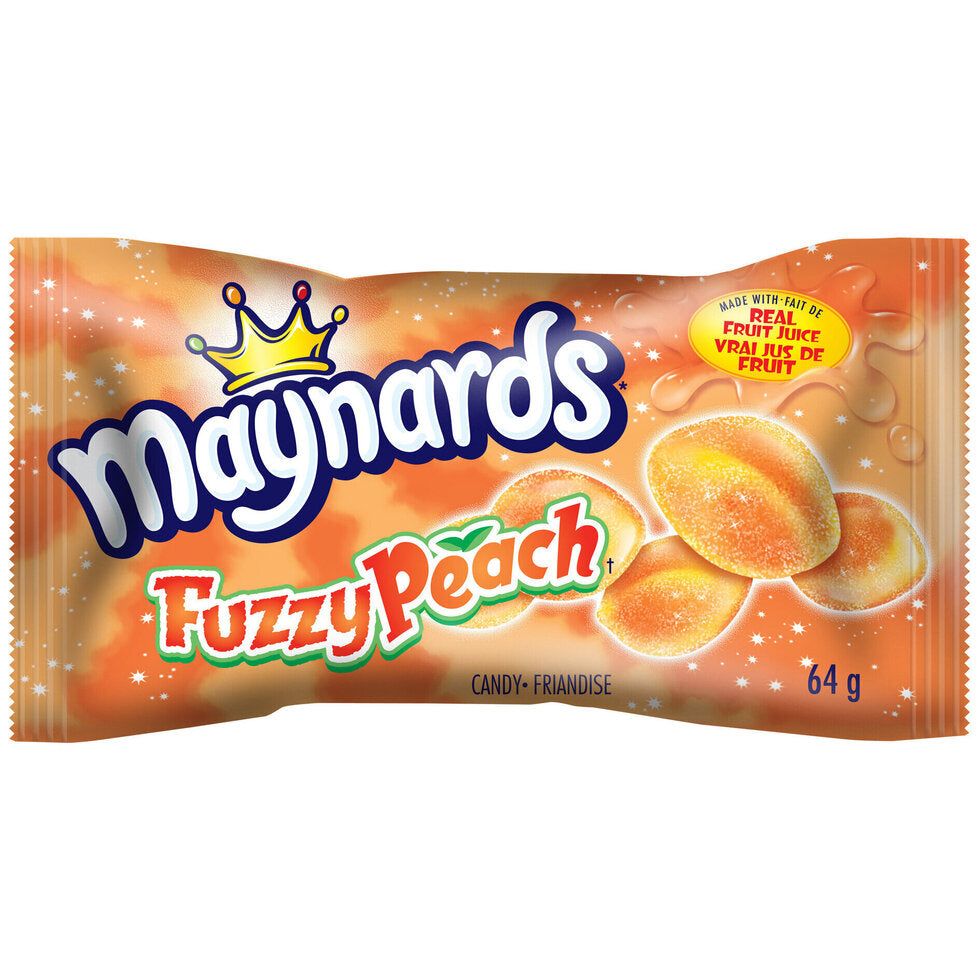 Maynards Single Serve - Fuzzy Peach 64g
