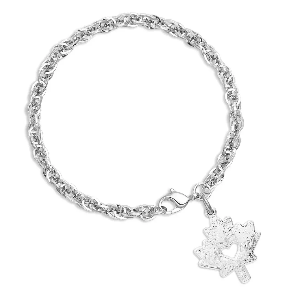 Montana Silversmith Canada Charm on Rope Chain