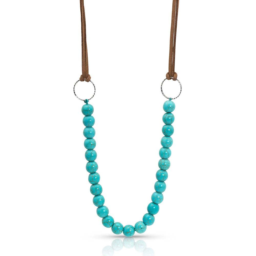 Montana Silversmith Coming Together Leather &amp; Bead Necklace