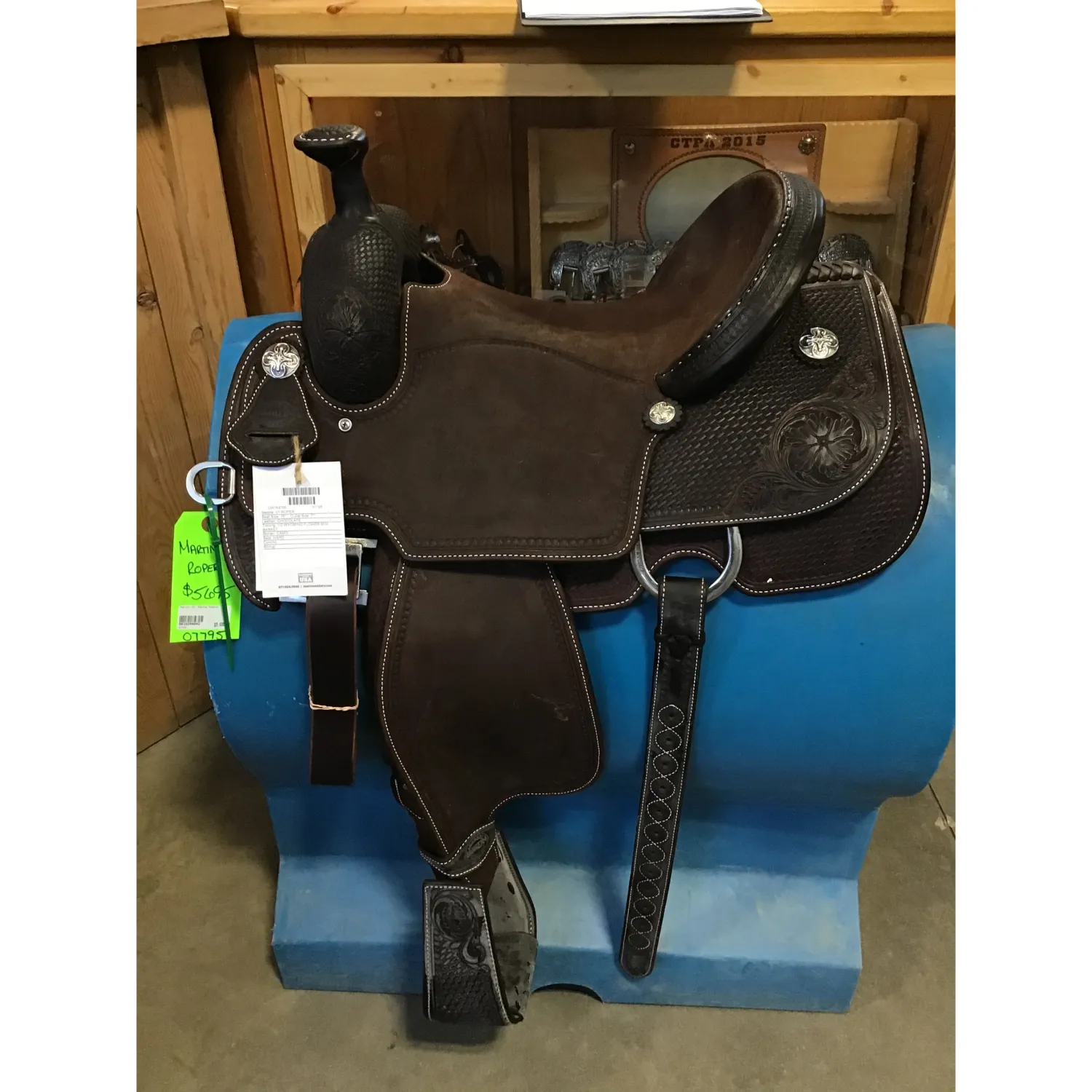Martin 15" Roping Saddle-1