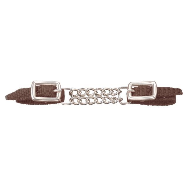 Mini Nylon Curb Strap (Double Chain)