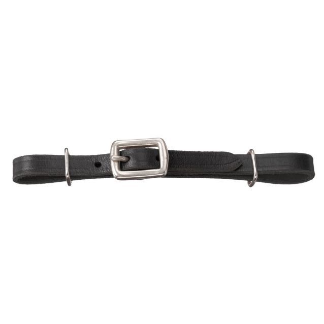 Mini Curb Strap Flat Leather