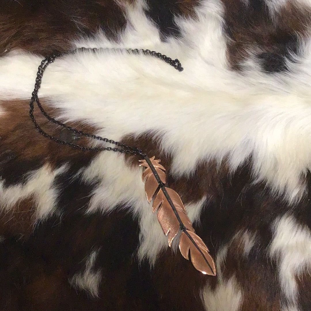 Montana Silversmith - Large Feather Necklace