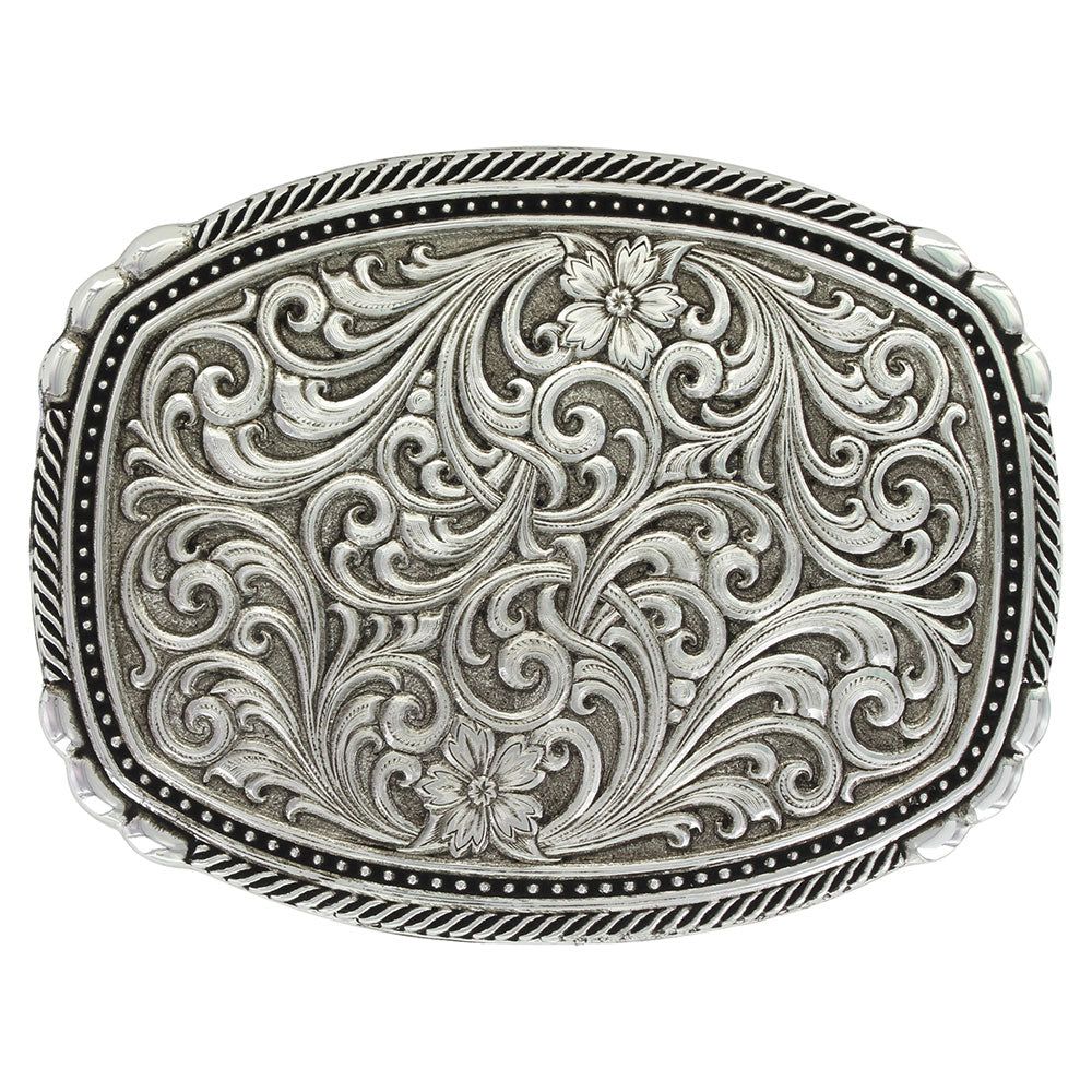 Montana Silversmith Antique Pinpoints and Twisted Rope Buckle