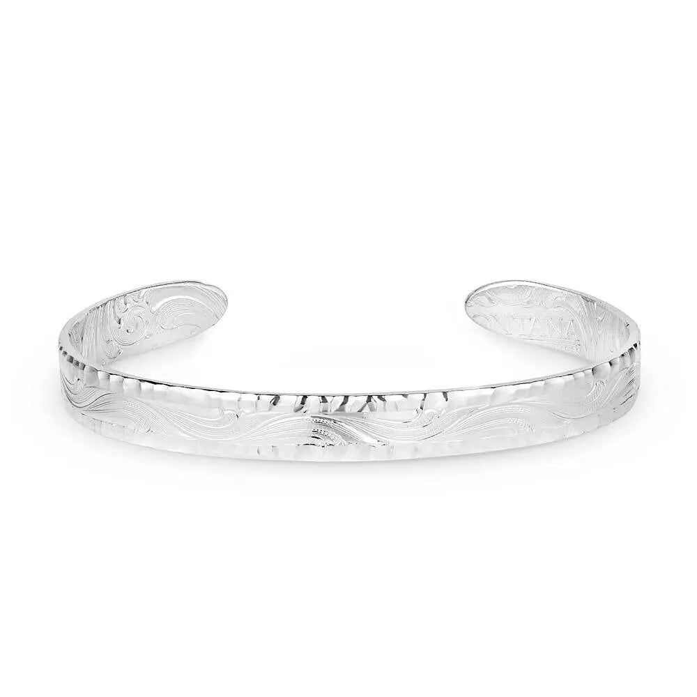 Montana Silversmith Chiseled Cuff Bracelet
