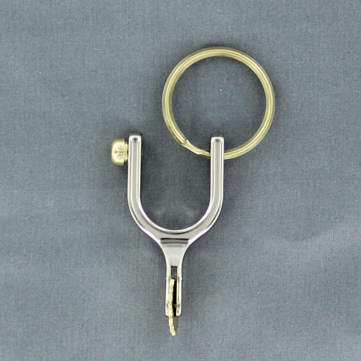 M&amp;F Small Spur Key Chain