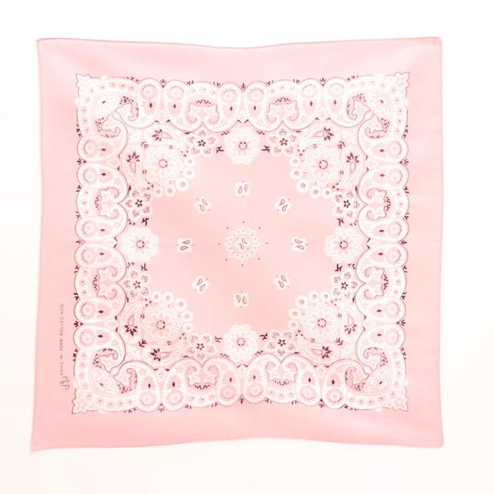 M&amp;F Traditional Bandanas - Light Pink