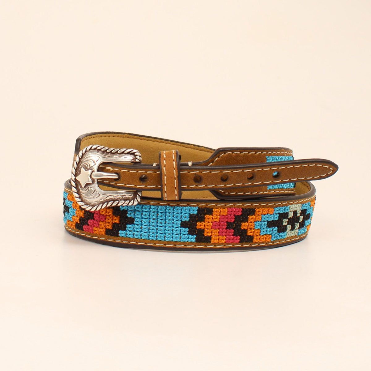 M&amp;F Stitched Hat Band - Multi-Coloured