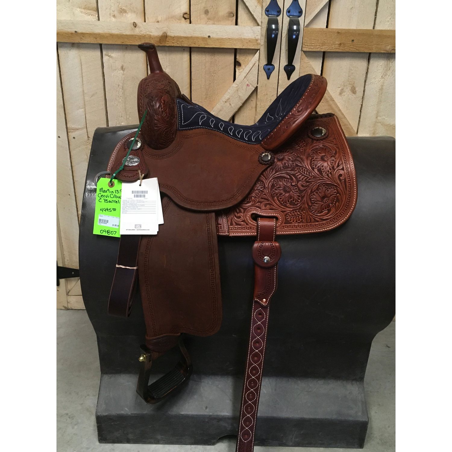 Martin 13.5" Cervi Crown C Barrel Saddle