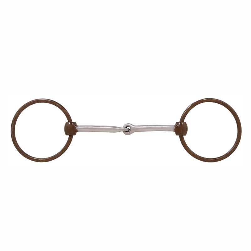 Metalab Antique Loose O-Ring Snaffle Bit