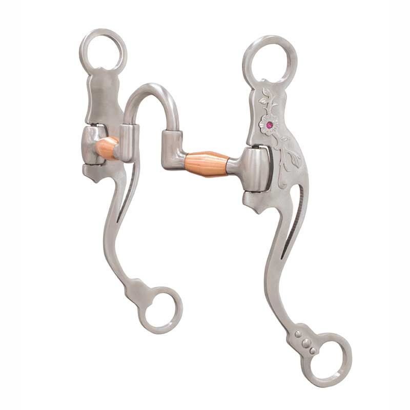 Metalab Josiane Gauthier CORRECTING BIT W/Stainless Steel TRIM AND PNK STONE