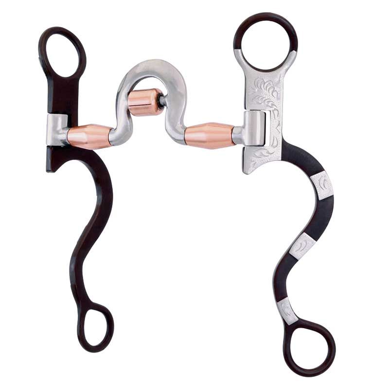 Metalab Western Show Spoon Bit - Antique Brown