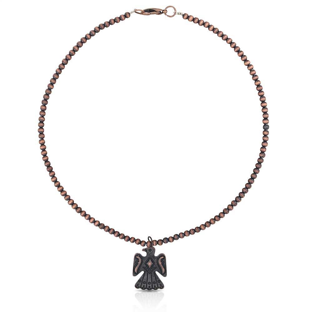 Montana Silversmith Attitude Necklace Bronze Thunderbird