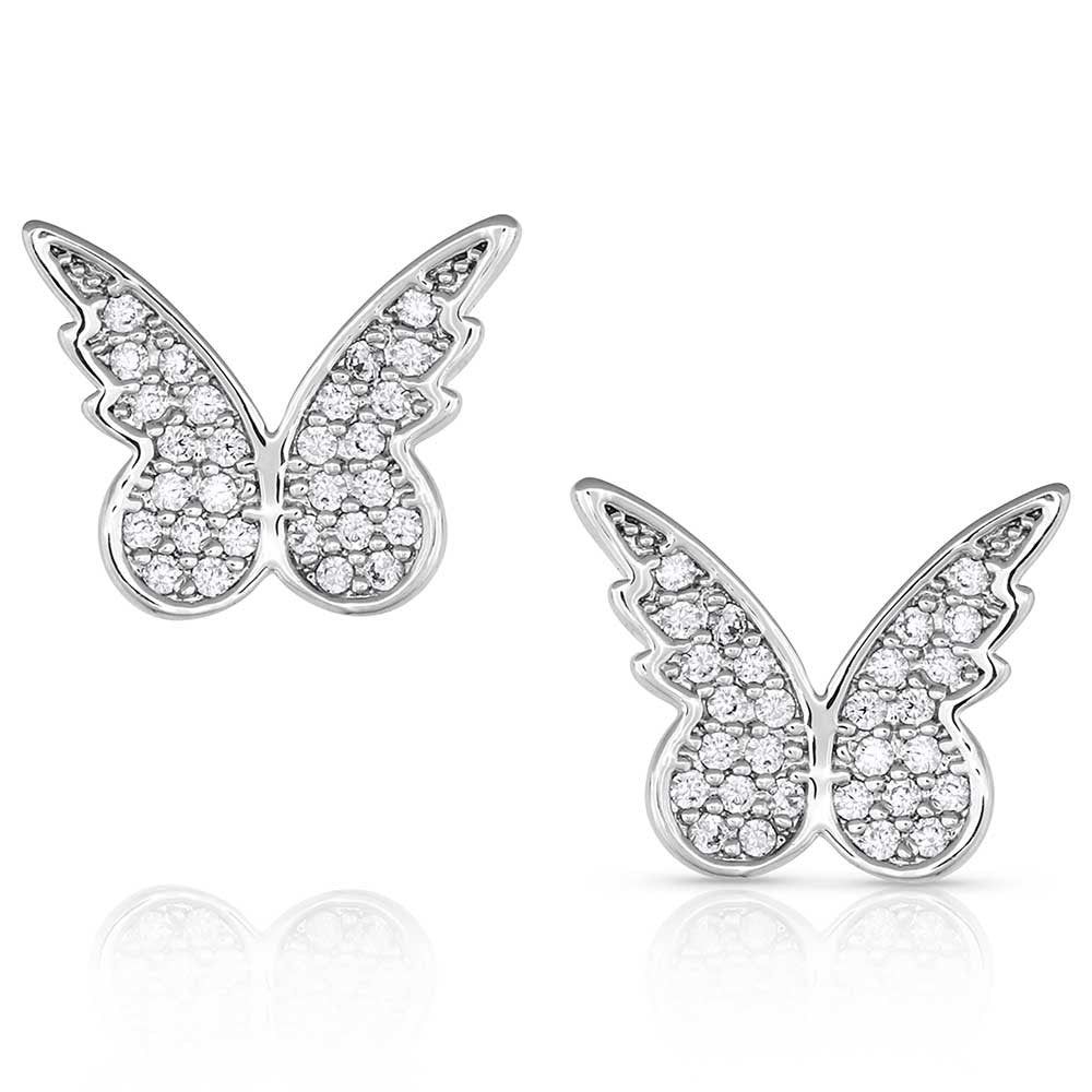 Montana Silversmith Beautiful Butterfly Post