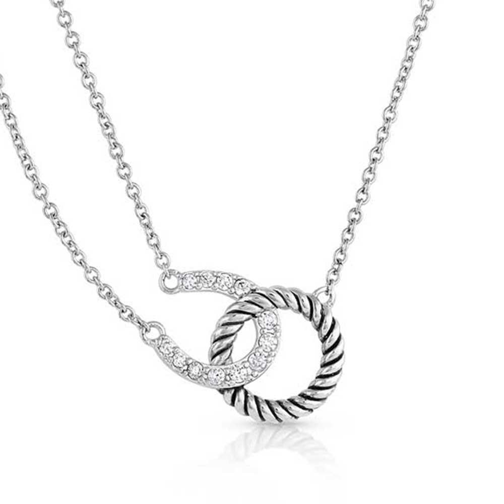 Montana Silversmith Hooked on Luck Horseshoe