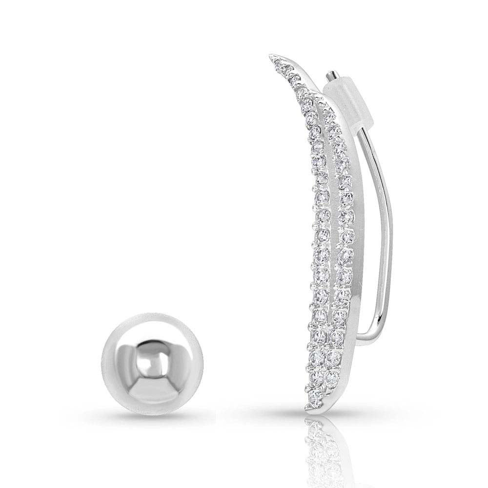 Montana Silversmith Feather Ear Cuff Earrings