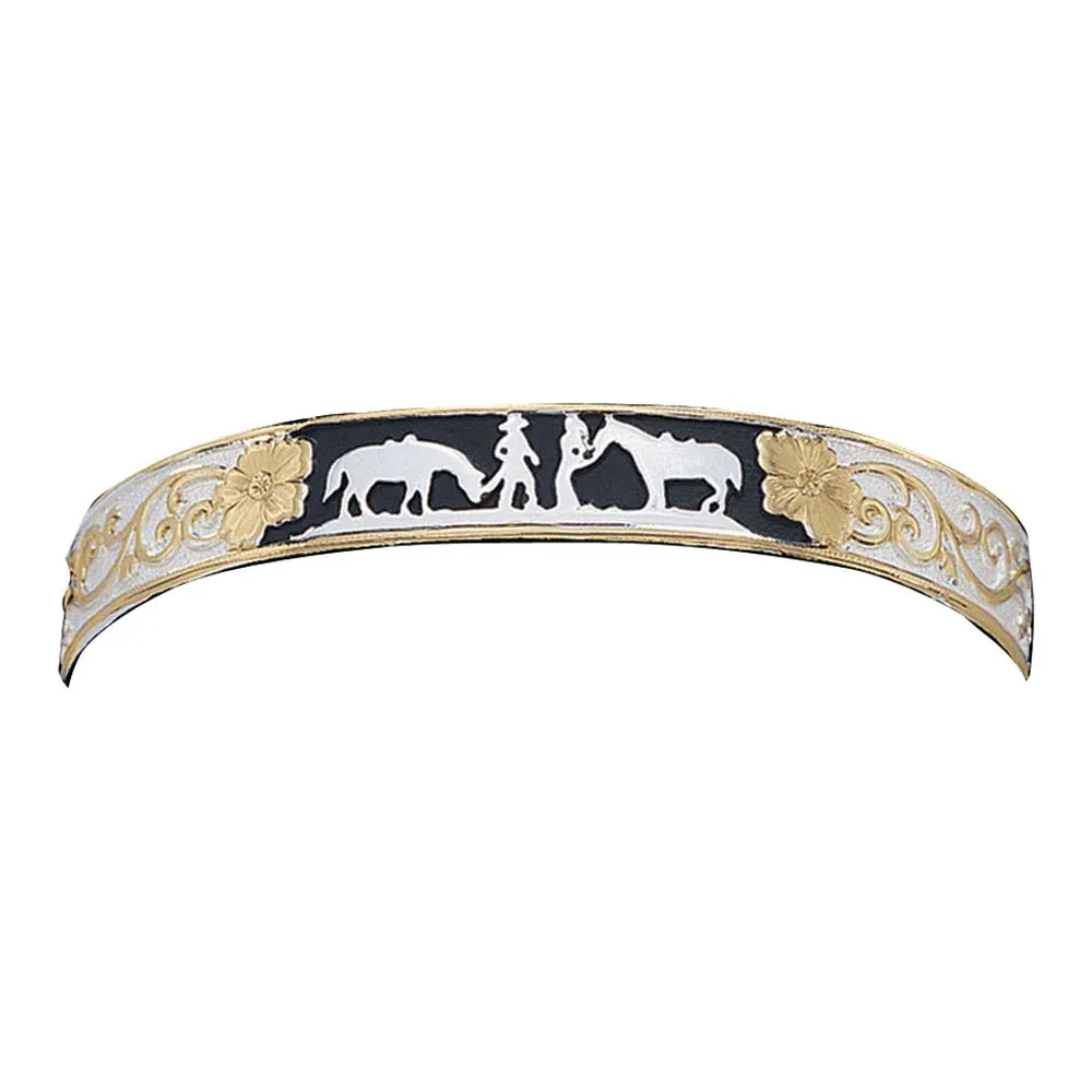 Montana Silversmiths Between Friends Bracelet with Black Accents