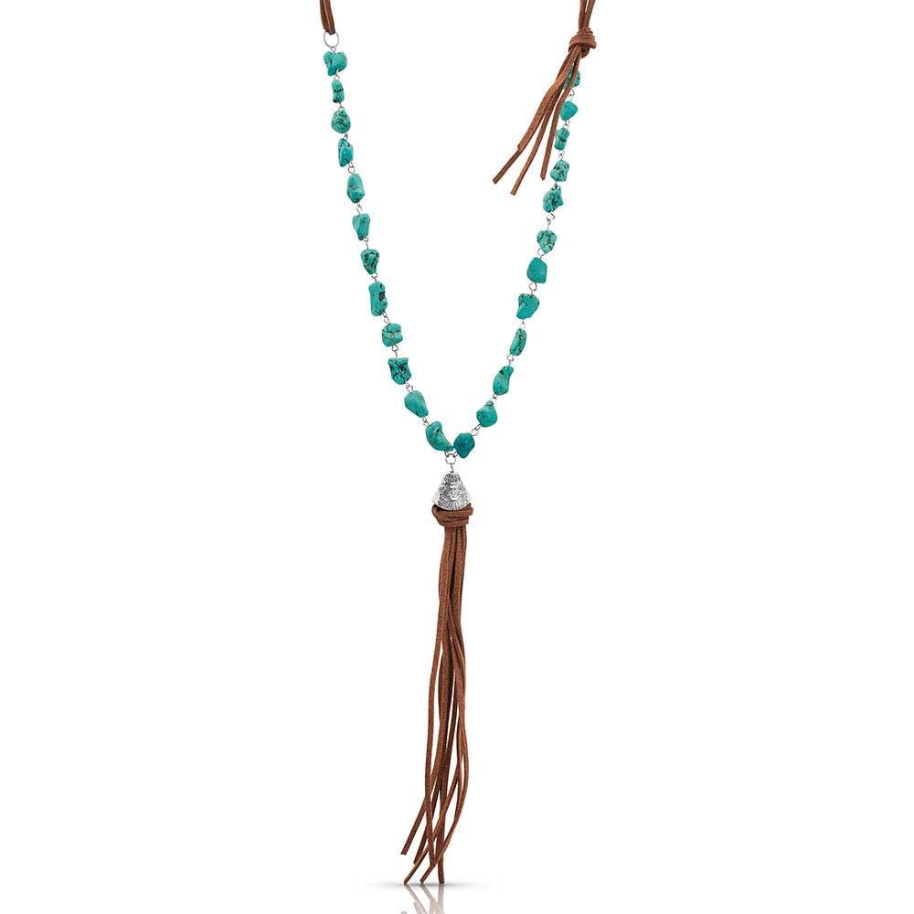 Montana Silversmith Relaxed Bead &amp; Leather Necklace