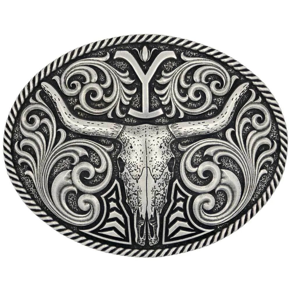 Montana Silversmith Strength Of Yellowstone Attitude Buckle