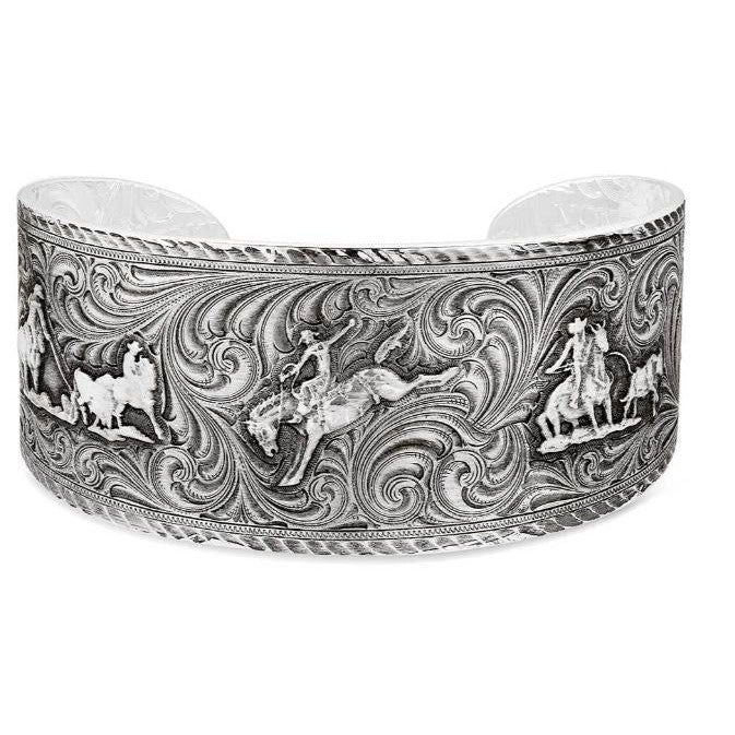 Montana Silversmith Multi Figure Silver Cuff