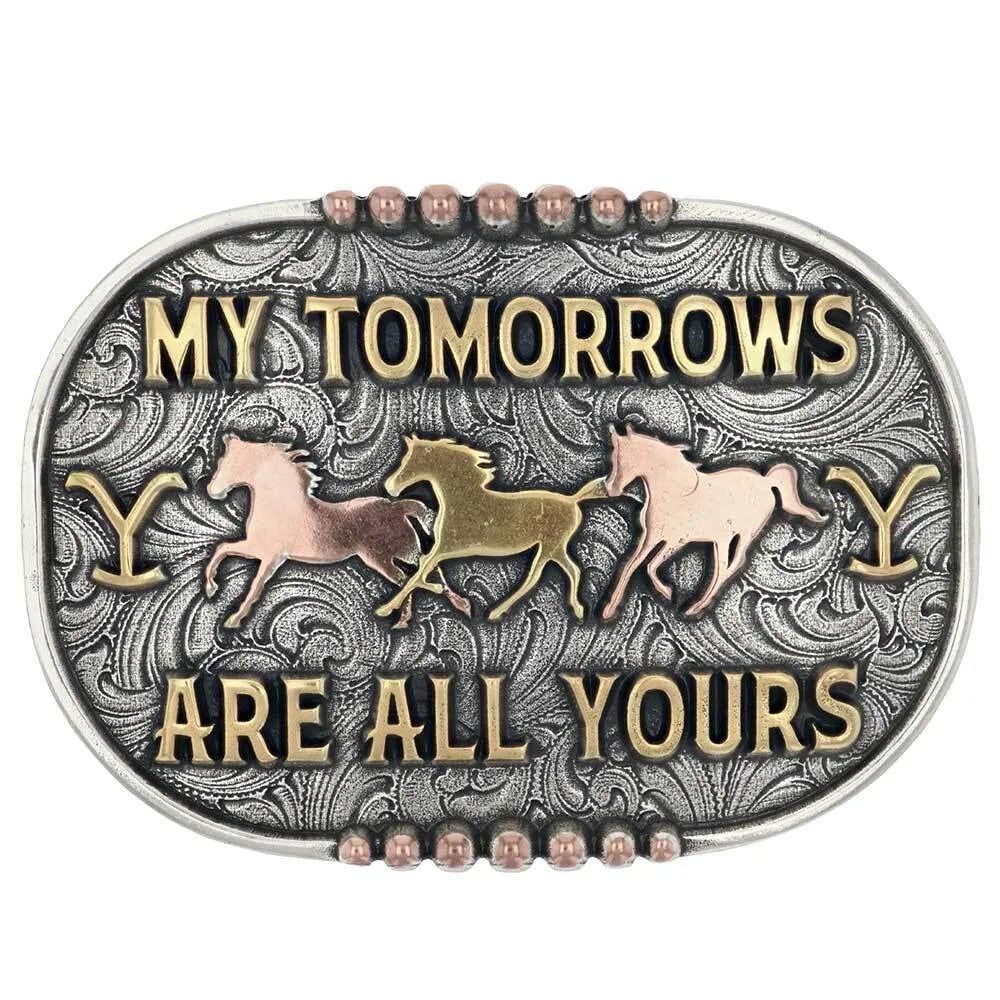 Montana Silversmith My Tomorrows Yellowstone Attitude Buckle