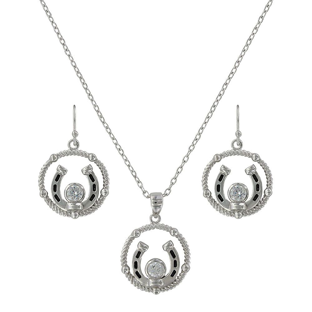 Montana Silversmith Roped Hanging Jewelry Set