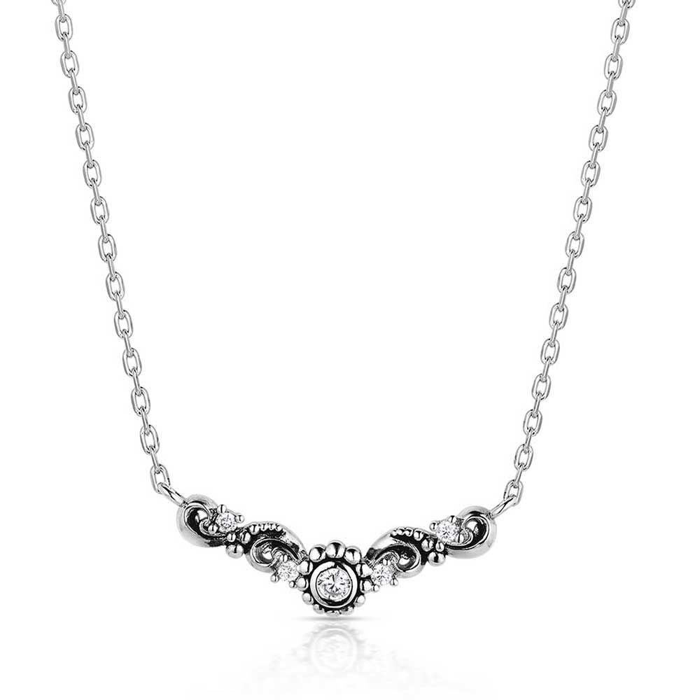 Montana Silversmith Windblown Elegance Crystal Necklace