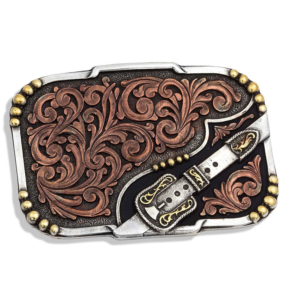 Montana Silversmiths AB-BuckleFiligreeTri
