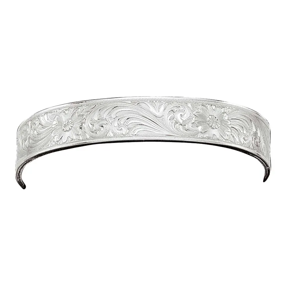 Montana Silversmiths Classic Silver Fully Engraved Cuff Bracelet