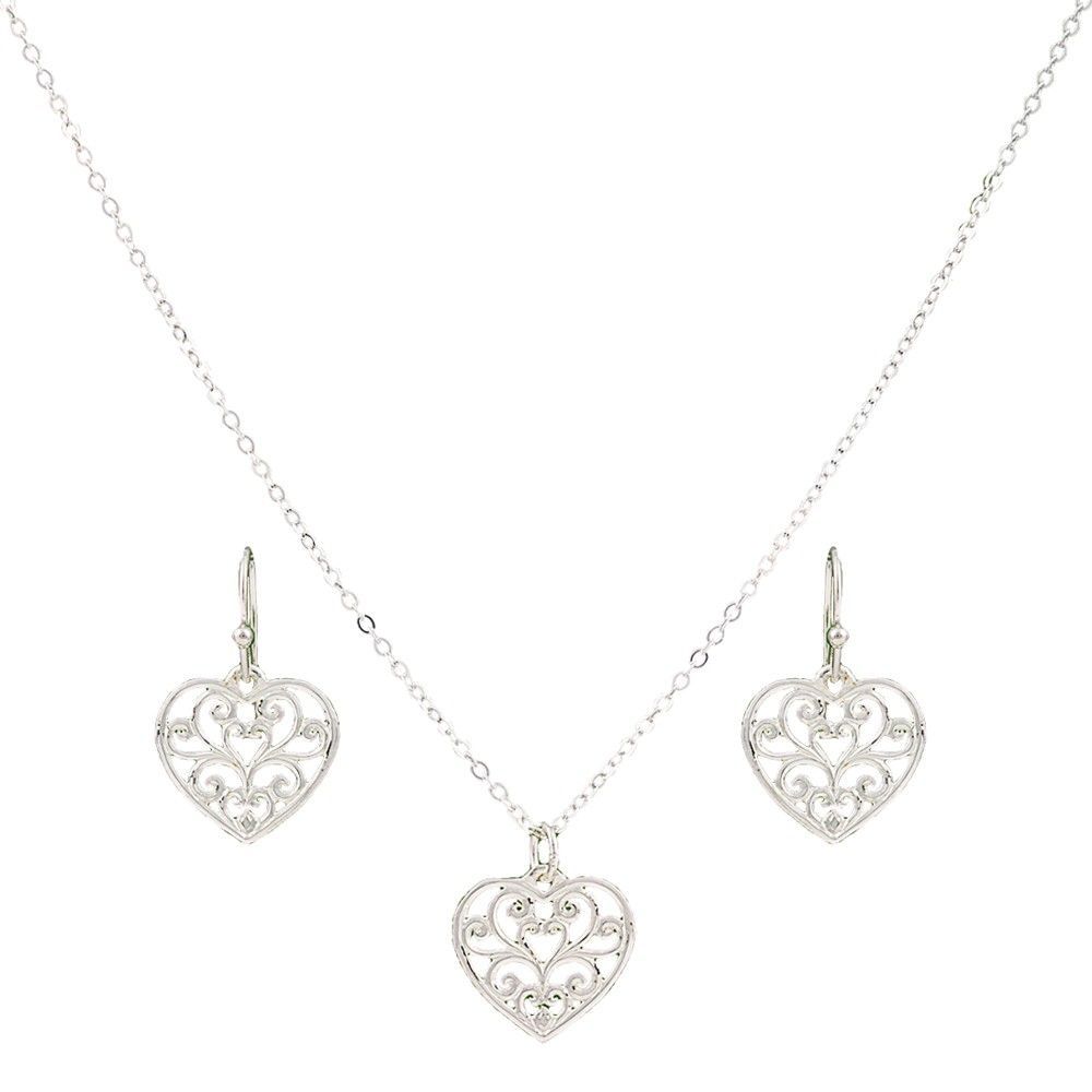 Montana Silversmiths Scroll Heart