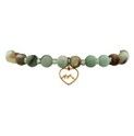 Mountain Stone Heart Bracelet