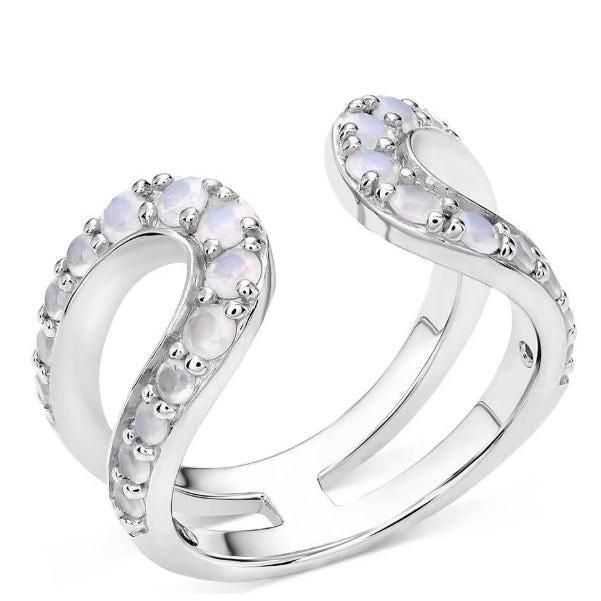 Montana Silversmiths In The Loop White Opal Ring