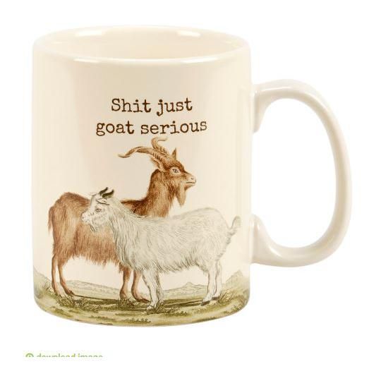 Mug-Shit Just Goat Serious