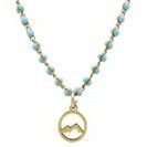 Mountain Bead Necklace - Green