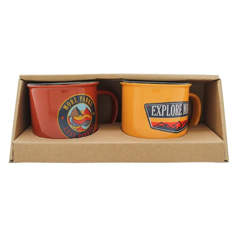 Mug Set of Two - More Parks/Explore More