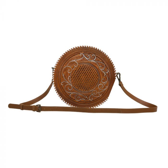 Myra Boho Mahogany Wallet