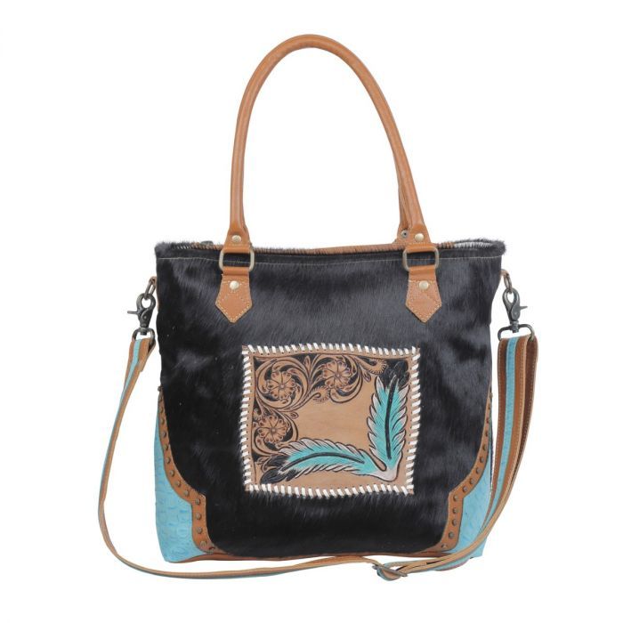 Myra Camera Hand Tooled Bag
