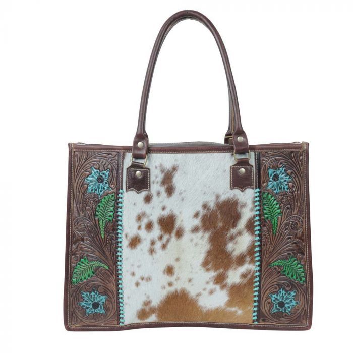 Myra Cleopatra Hand Tooled Bag