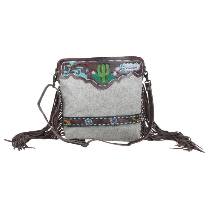 Myra Crown Hand Tooled Bag