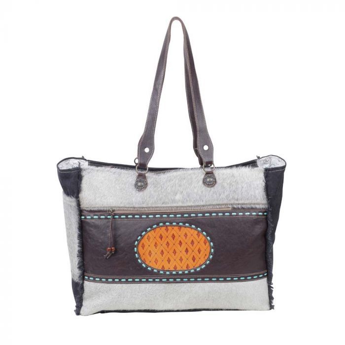Myra Infernal Hand Tooled Bag