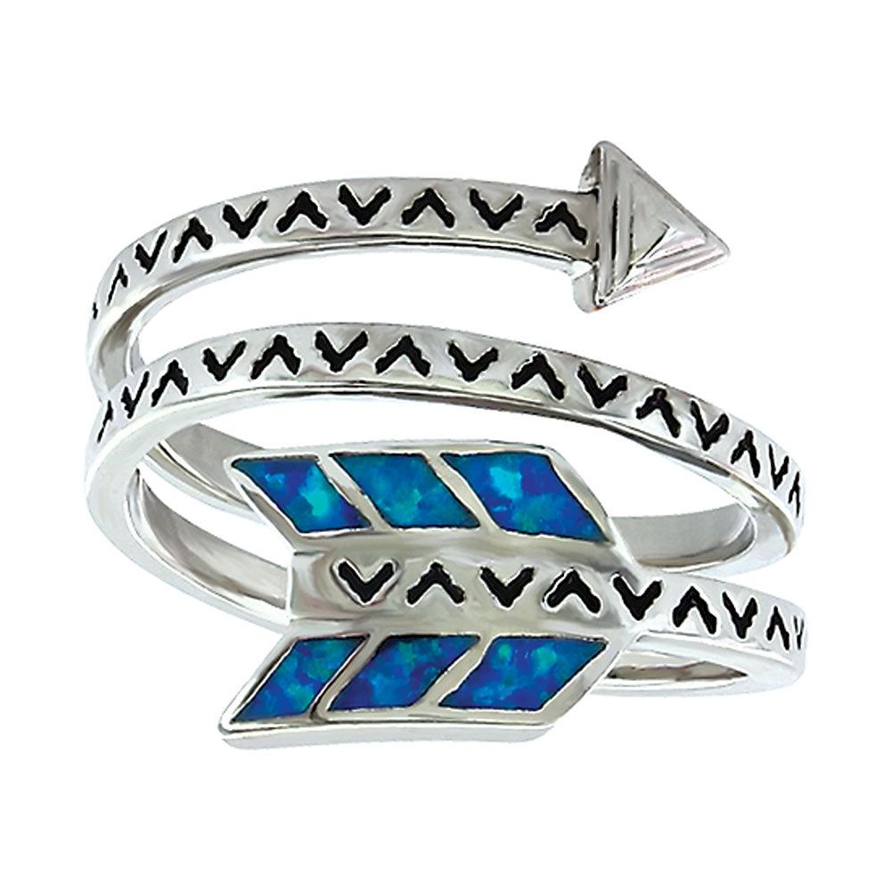 Montana Silversmiths Opal Arrow Sz9