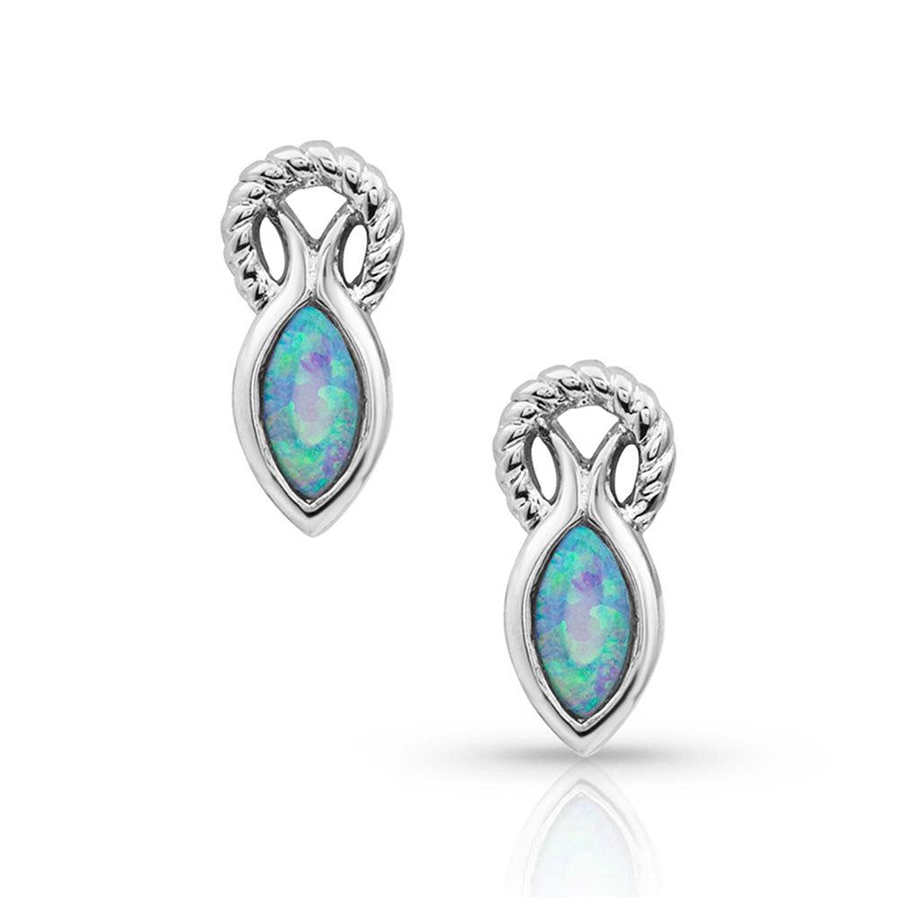 Montana Silversmiths Rope &amp; Opal Marquise