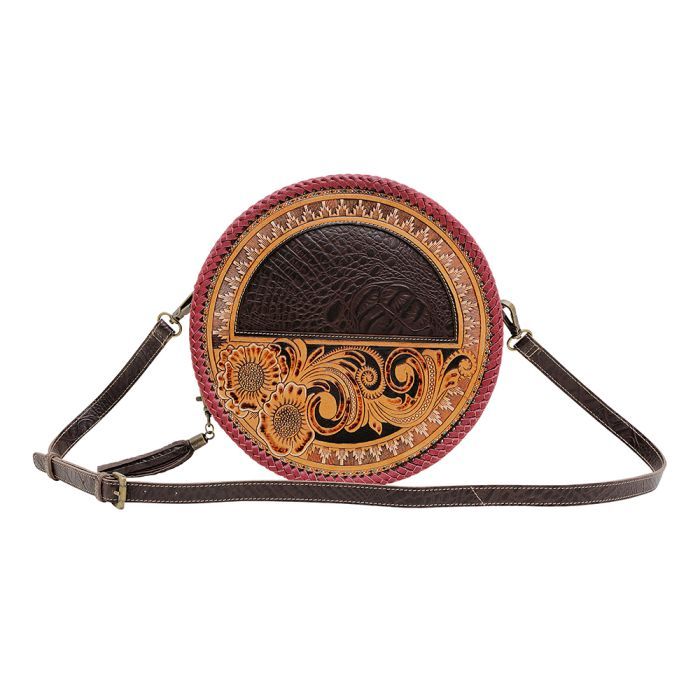 Myra Coffe Eye RoundBag
